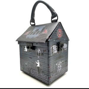 Haunted house goth fashion bag ghoul creepy scary